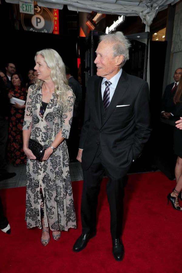 Clint Eastwood and Christina Sandera at Warner Bros. Pictures World Premiere of "Richard Jewell" at AFI Fest 2019.